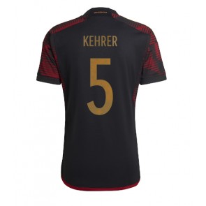 Lacne Muži Futbalové dres Nemecko Thilo Kehrer #5 MS 2022 Krátky Rukáv - Preč